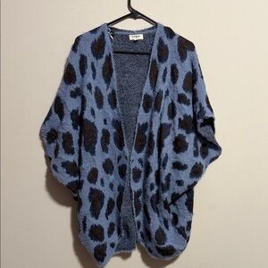 Women’s fuzzy Umgee USA oversized cardigan